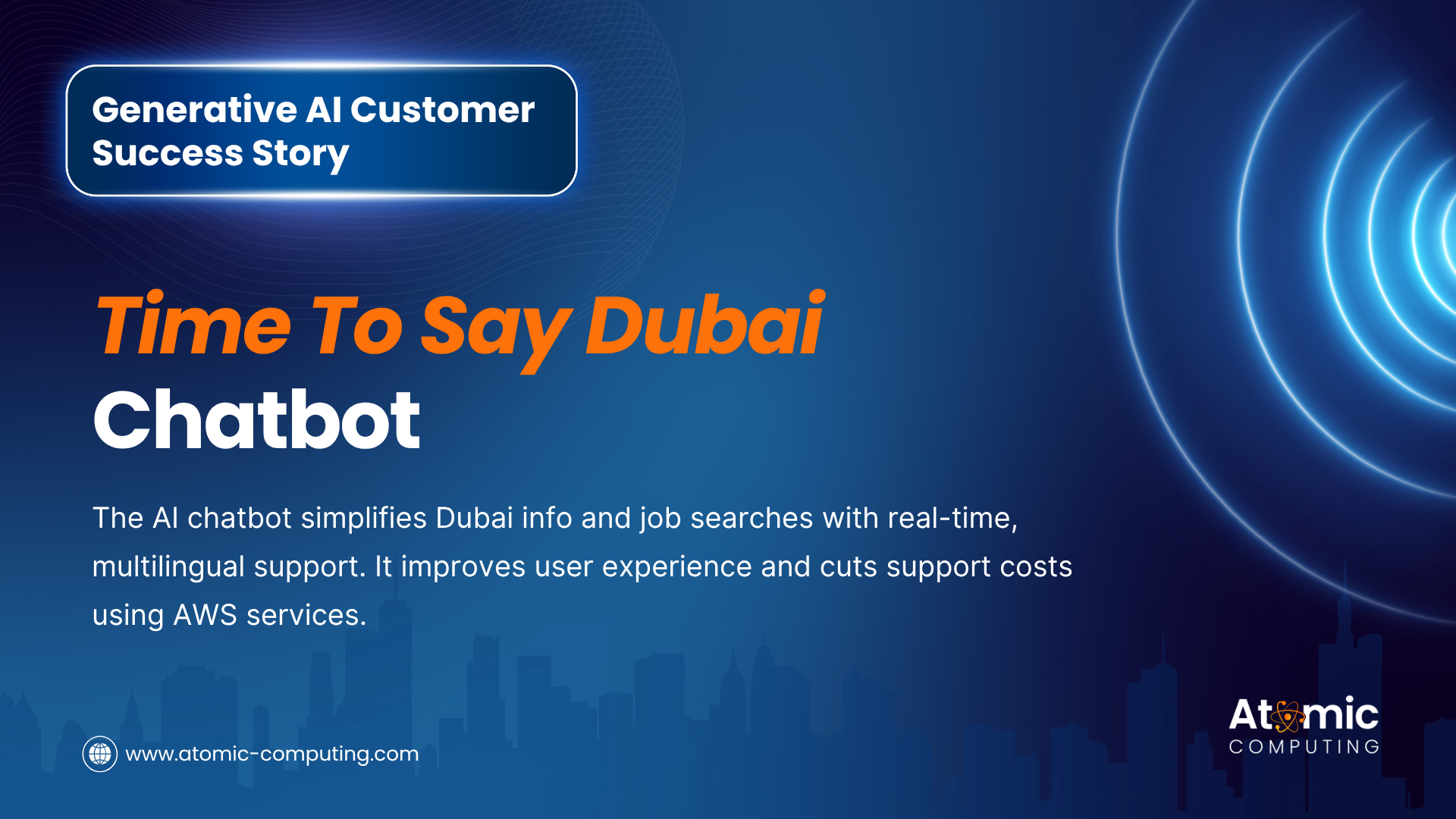 Time To Say Dubai – Multilingual GenAI Chatbot & Data Pipeline via AWS Lambda