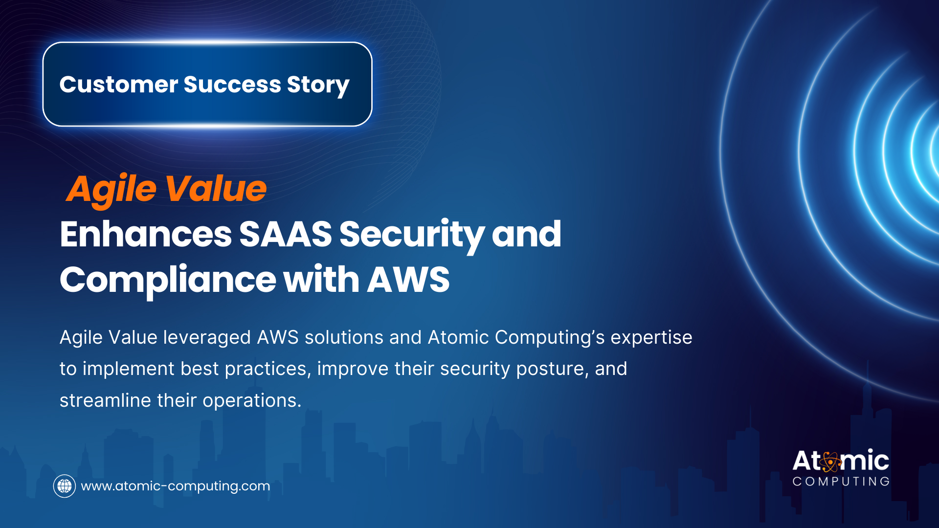 Customer Case Study: Agile Value Enhances SAAS Security and Compliance with AWS