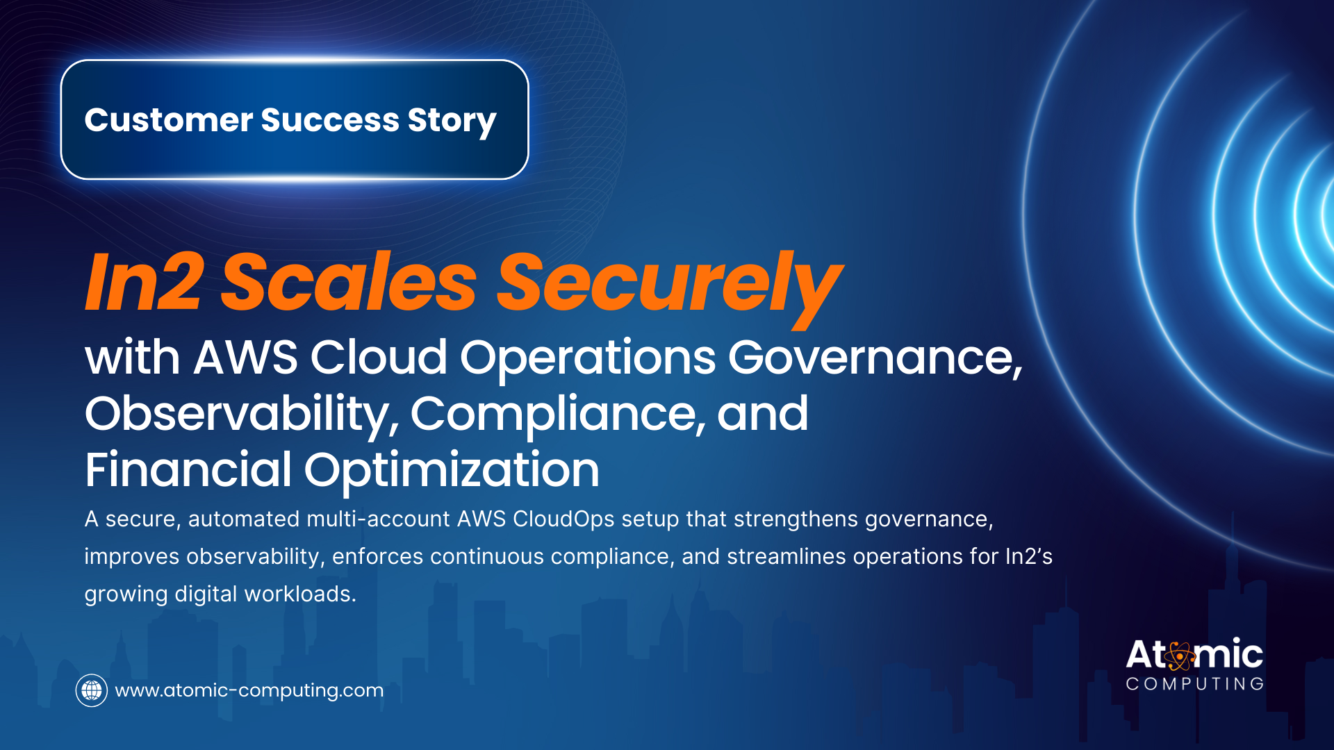 In2 Scales Securely with AWS Cloud Operations: Governance, Observability, Compliance, and Financial Optimization
