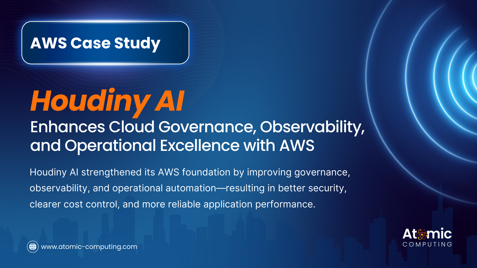 AWS Case Study: Houdiny AI Enhances Cloud Governance, Observability, and Operational Excellence with AWS
