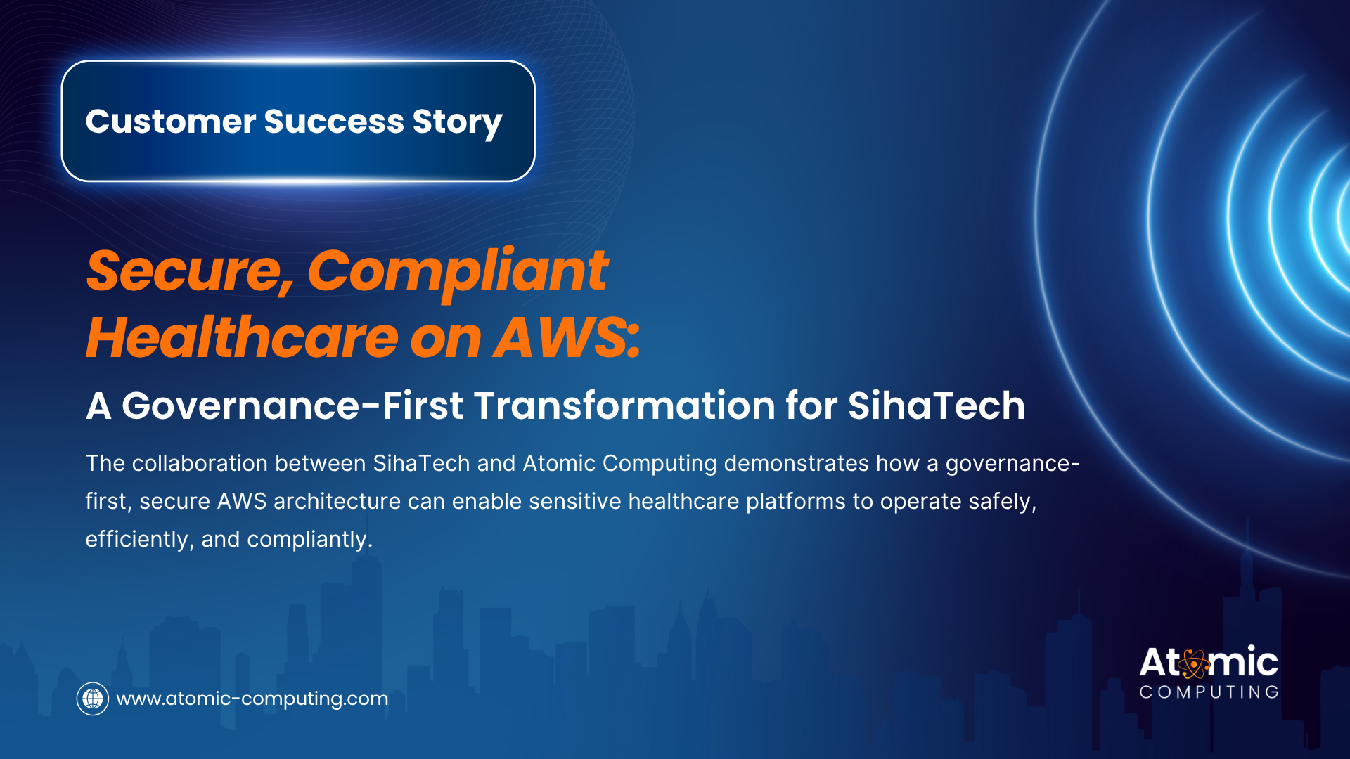 Secure, Compliant Healthcare on AWS: A Governance-First Transformation for SihaTech
