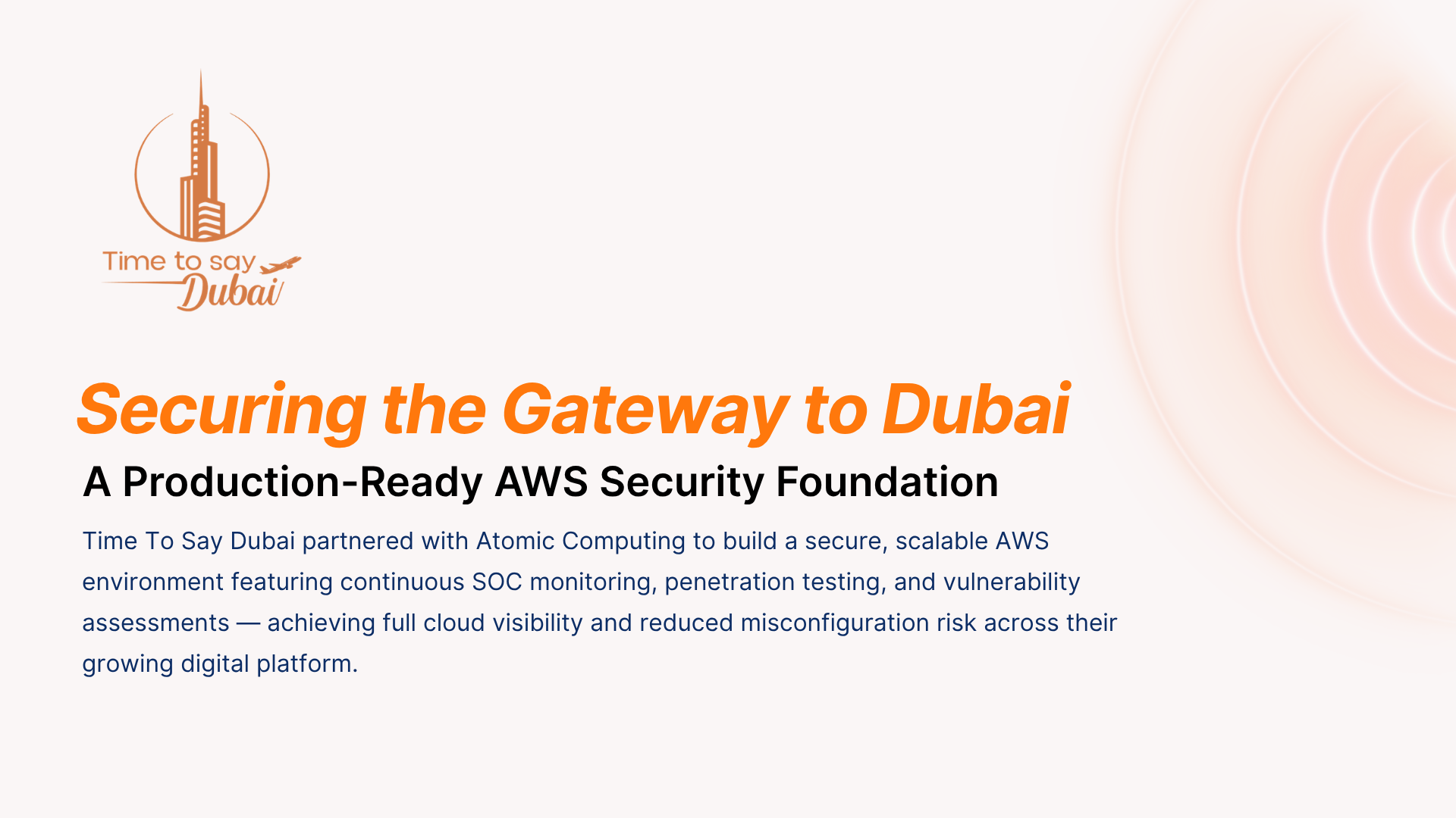 Securing the Gateway to Dubai: A Production-Ready AWS Security Foundation